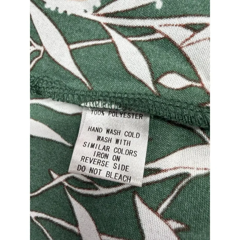 Baltic Born Becca Smocked Maxi Dress Green Floral Off Shoulder S - Picture 7 of 7